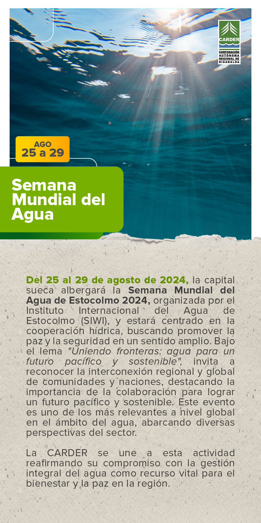 Semana Mundial del Agua