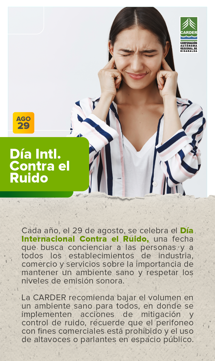 Día Internacional contra el ruido