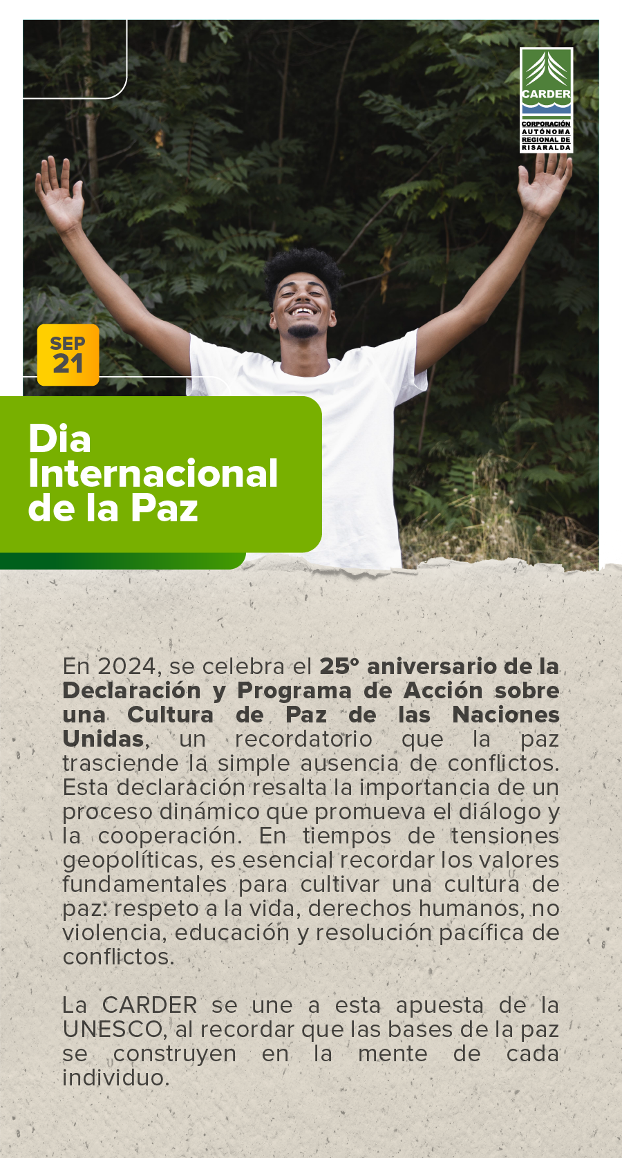 Día Internacional de la Paz