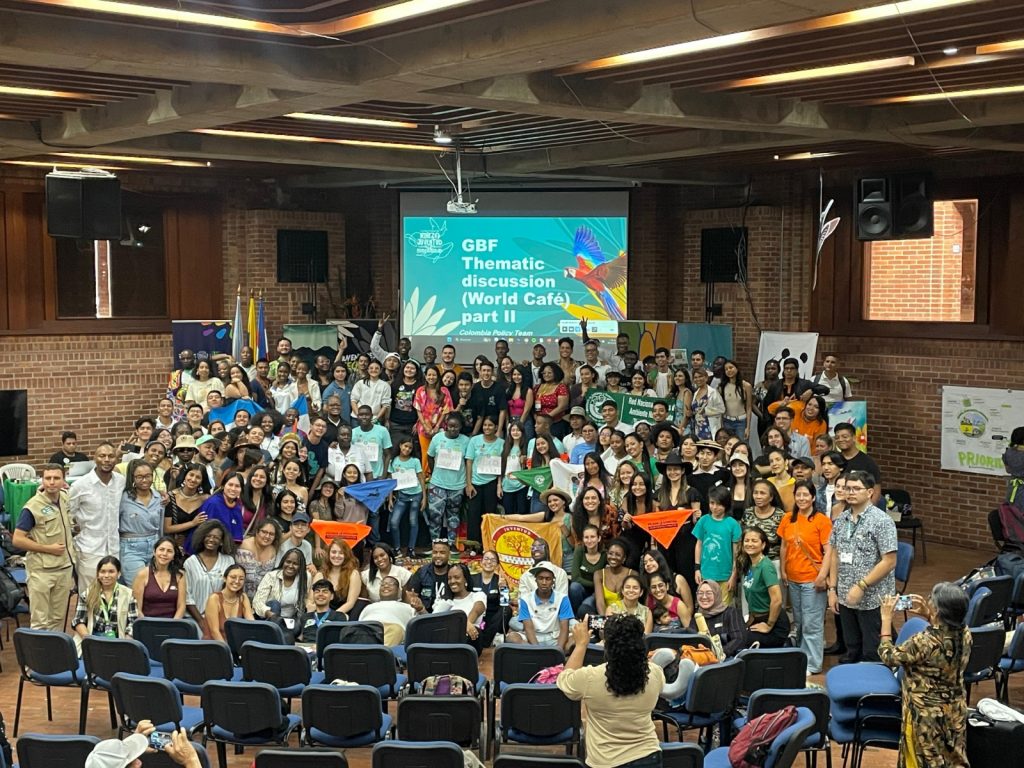 Jóvenes de Risaralda activos en la COP16